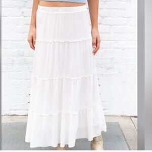 Brandy Melville White Skirt
